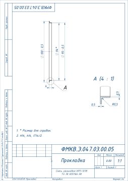 Э.047.03.00.05 Прокладка (1)