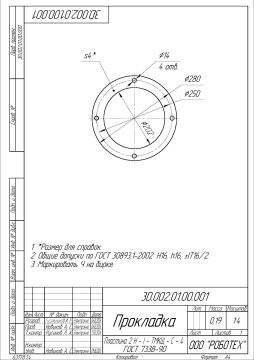 3D.002.01.00.001 - Прокладка