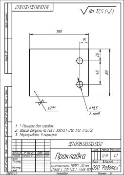 3D.008.00.00.002 _ Прокладка