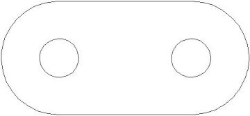ПОД ФРЕЗУ 4мм Планка сединиельная БКНЛ 4020.06.14-1 (4015.06.14-1)